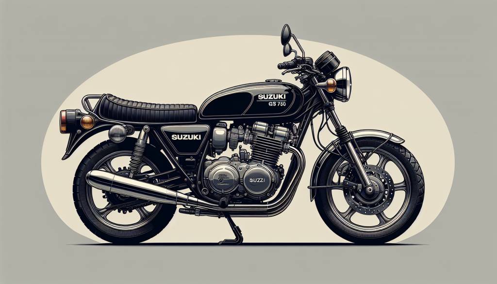 Suzuki GS 750 197 caractéristiques, histoire et conseils pour une restauration réussie